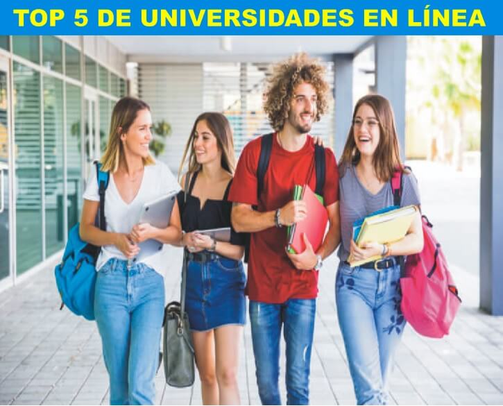 TOP 5 UNIVERSIDADES EN LÍNEA